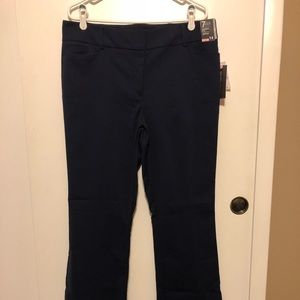TALL NWT Navy Blue Modern Fit pants size 14 tall